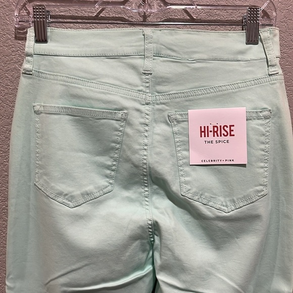 Celebrity pink pastel green jeans - Picture 4 of 5